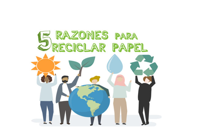 beneficios de reciclar papel, papel reciclado