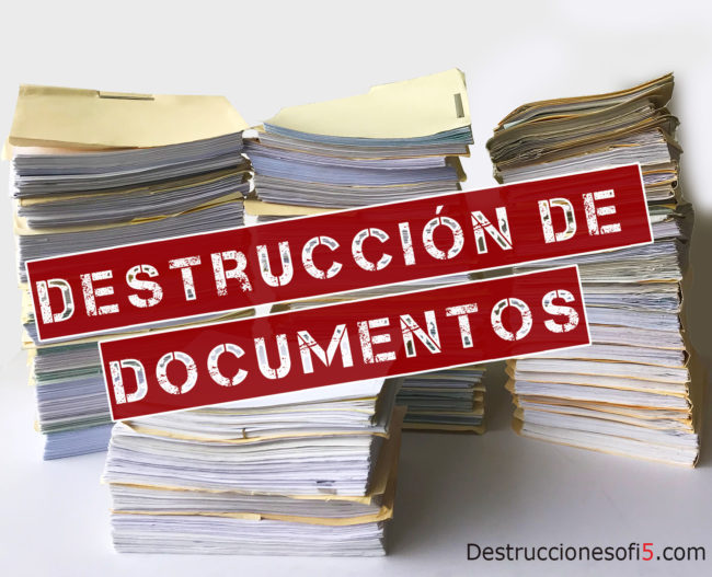archivo muerto destruccion